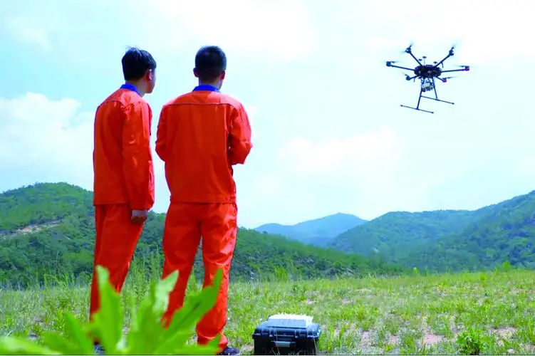 尼玛无人机倾斜摄影巡检拍摄